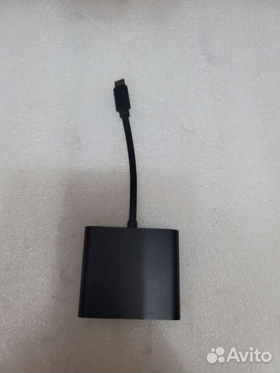 Переходник tipe c на hdmi usb 3.0 и tipe c