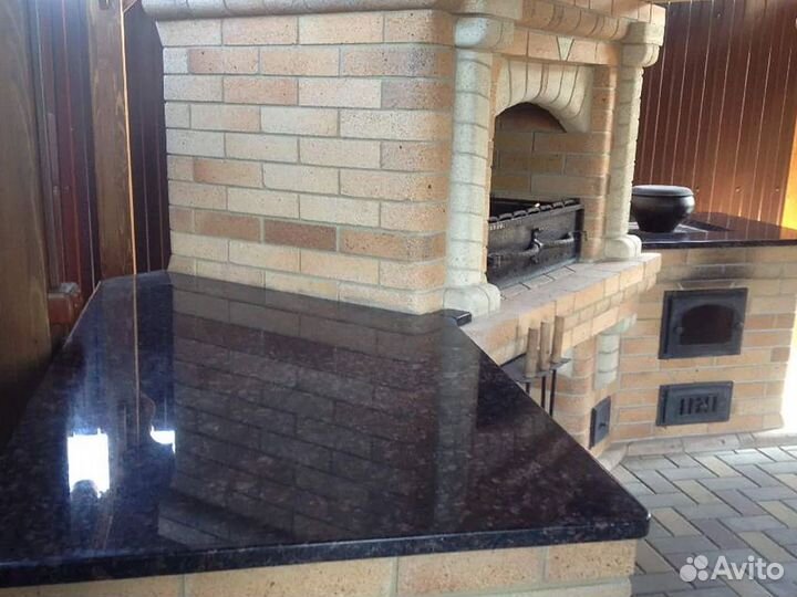 Столешница для барбекю из гранита