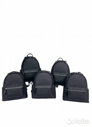 Рюкзак женский кожаный,черный,новый