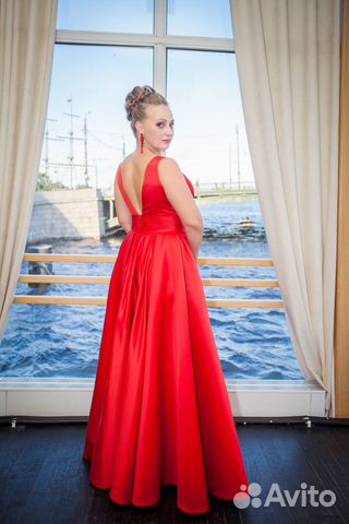 Вечернее платье в пол