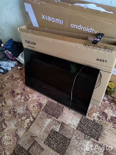 Телевизор SMART tv 43 бу рабочий