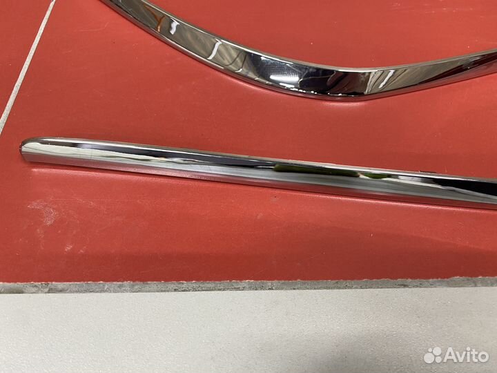 Молдинг заднего бампера Mercedes GL 164 Рестайлинг