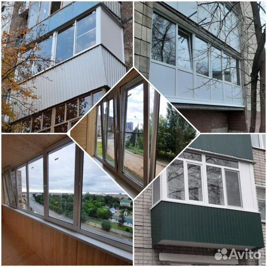 Остекление балконов и лоджий