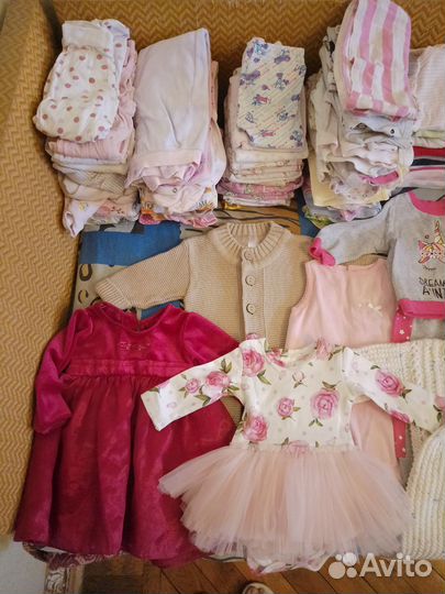 Вещи пакетом на девочку