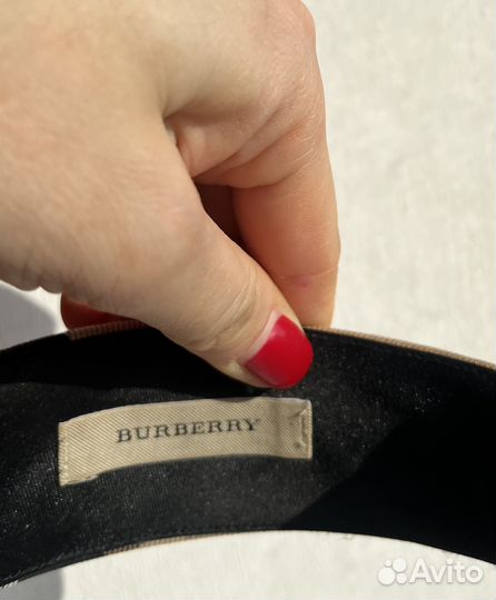 Ободок Burberry оригинал