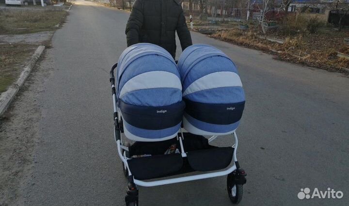 Коляска для двойни