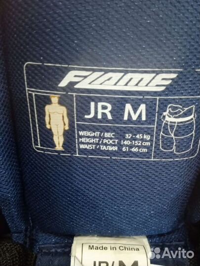 Хоккейные шорты flame