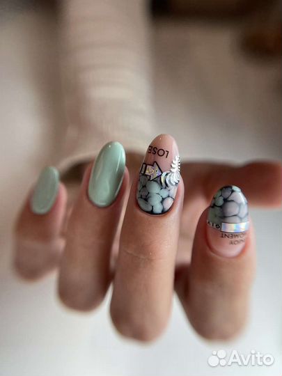 Маникюр педикюр наращивание френч дизайн