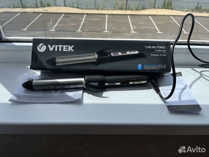 Щипцы для завивки волос Vitek VT-8423 BK