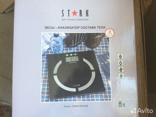 Весы анализатор состава тела Stark FE-215G