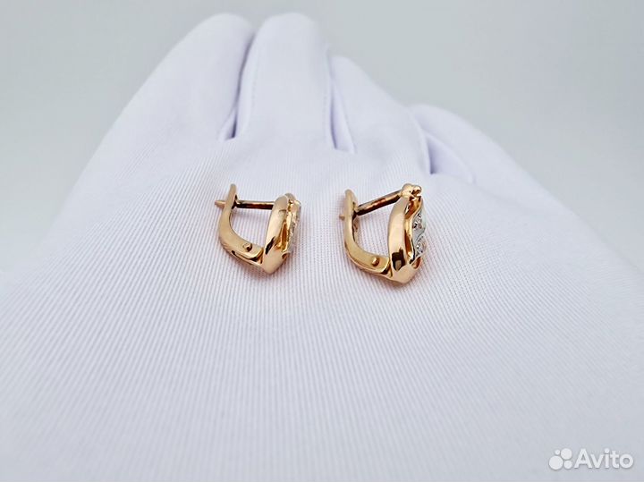 Золотые Серьги 585 пробы