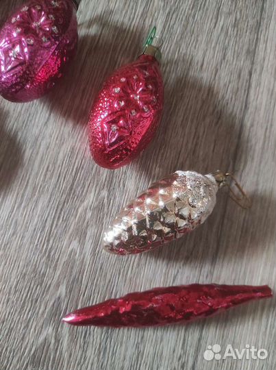 Ёлочные украшения из СССР