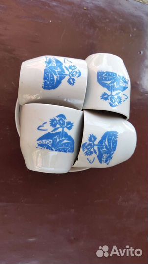 Кофейный сервис СССР (дефект)