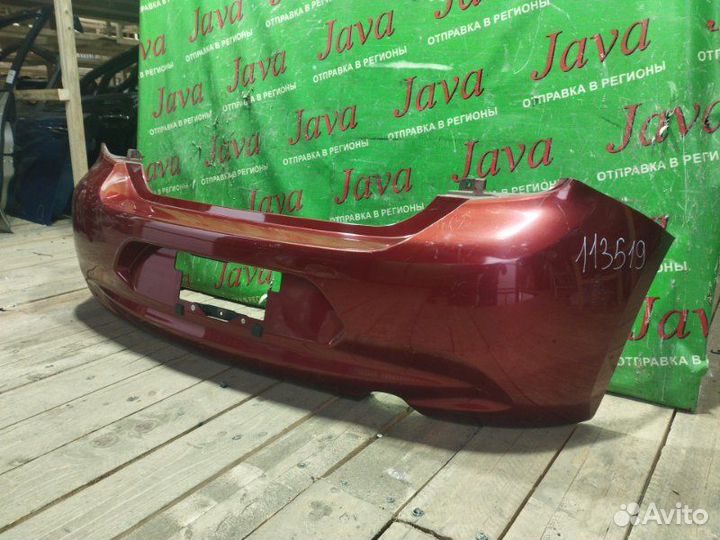 Бампер задний Nissan March K13 HR12DE 2017