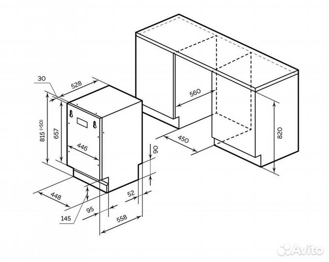 LEX PM 4563 A посудомоечная машина