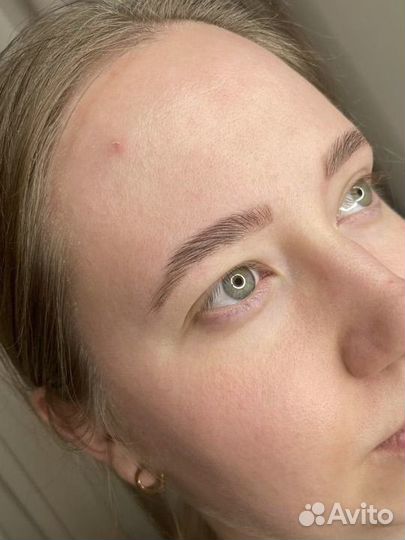 Оформление бровей, окрашивание коррекция лами