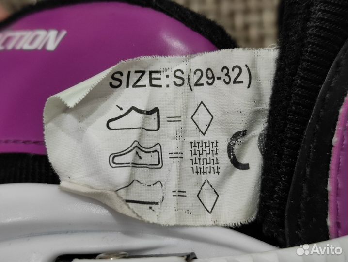 Коньки фигурные детские размер 29-32 раздвижные