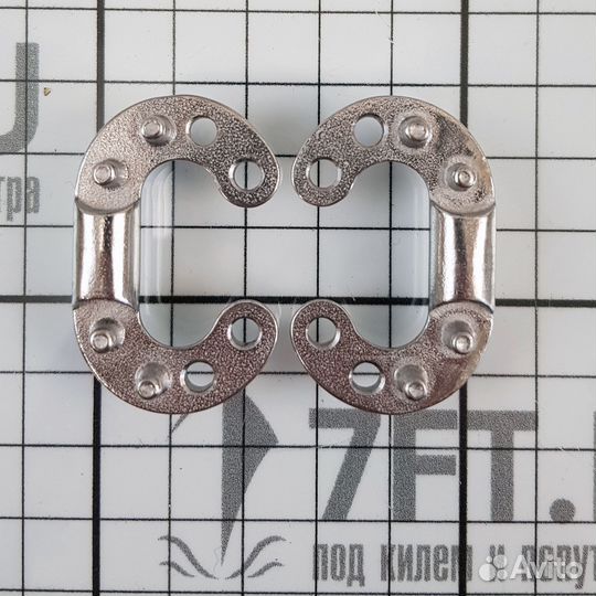 8-контактное ремонтное звено Goldenship GS61141 для калиброванной цепи 8мм 40,5x26,5x8мм из нержавею