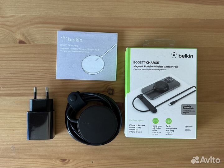 Беспроводная зарядка Belkin MagSafe с блоком 20W