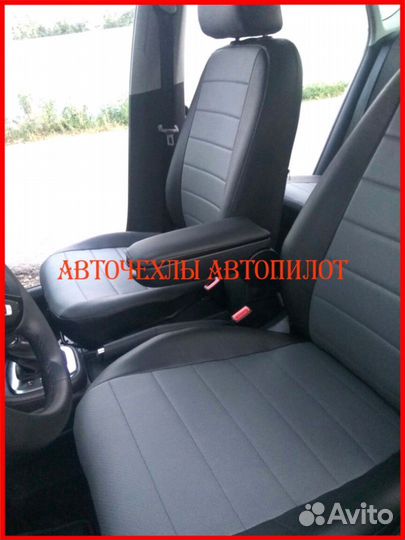 Чехлы Автопилот Volkswagen Polo 1 Hb из экокожи
