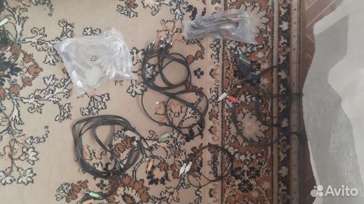 Кабель 3 jack тюльпан