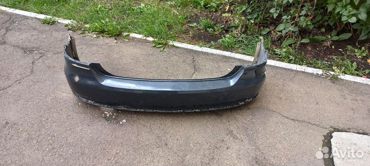 Бампер задний поло седан рест