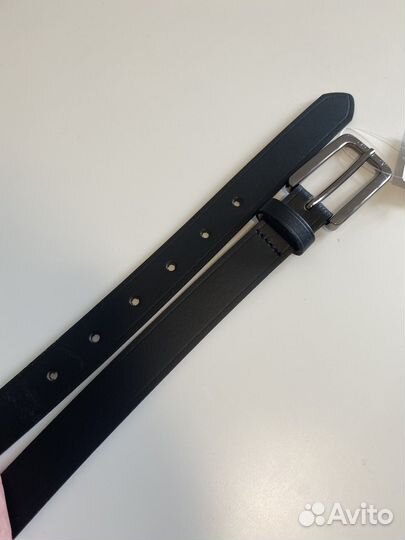 Мужской кожаный ремень, нат, кожа, новый