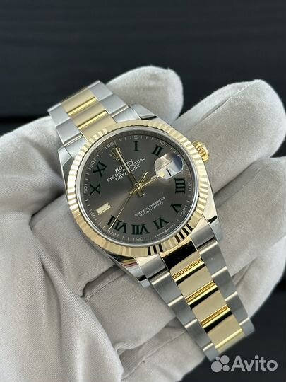 Rolex Datejust 36mm Steel & Yellow Gold Wimbledon