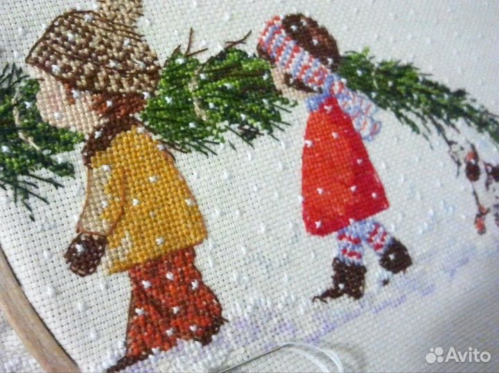 Схема вышивки крестом