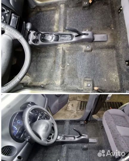 Химчистка салона автомобиля