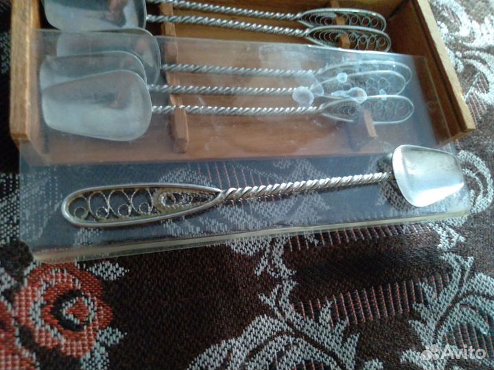 Чайные ложки мельхиор СССР