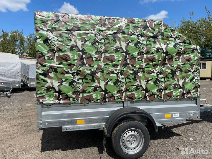 Прицеп легковой для квадрика 2.5х1.5 с выс. тентом