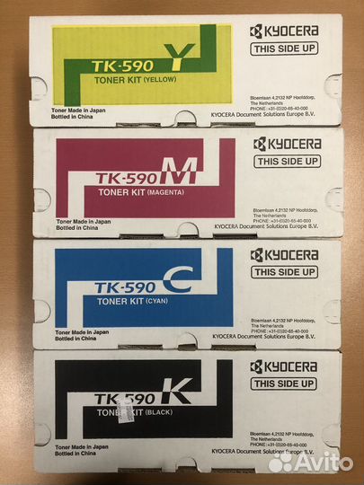 Картриджи оригинальные новые Kyocera TK-590