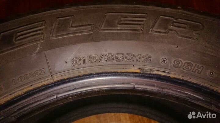 Bridgestone Dueler H/T 215/65 R16 98H