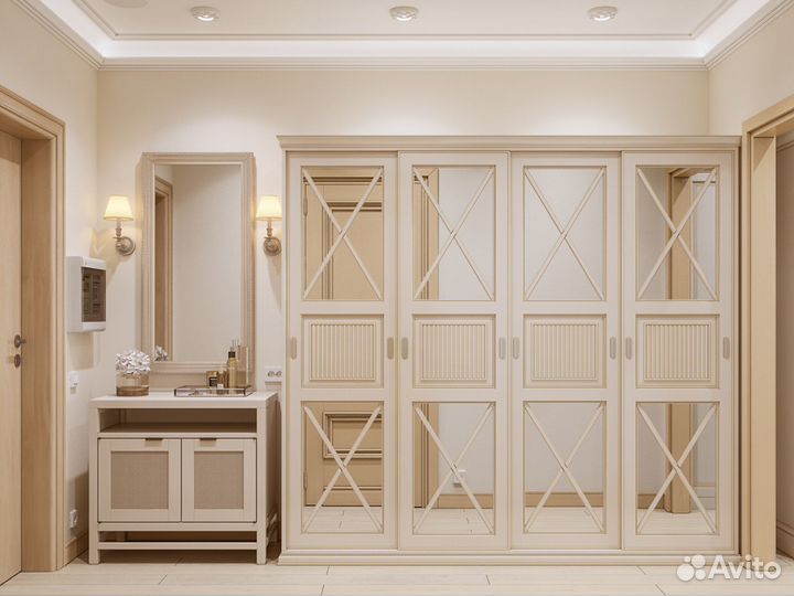 Шкаф из массива дерева