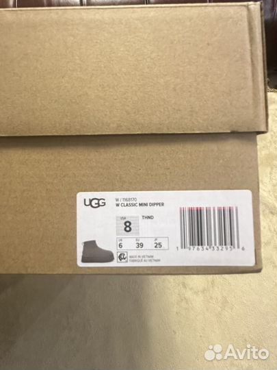 Угги UGG Classic Mini Dipper 39 р