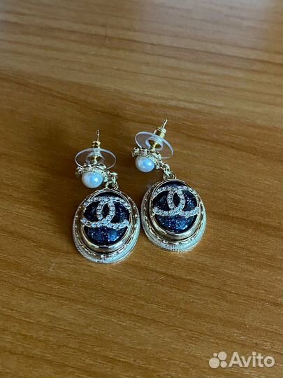 Серьги Chanel оригинал