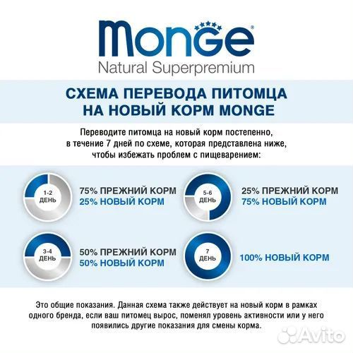 Корм Монж Monge kitten для котят