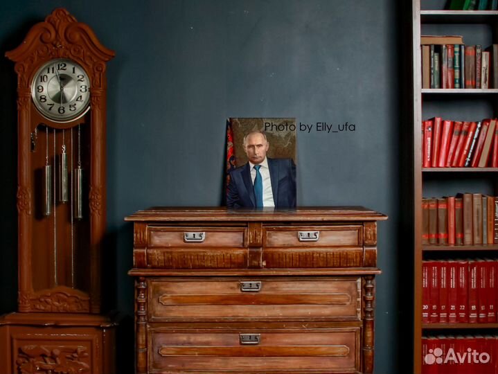 Портрет Путина В.В. 30х40 см