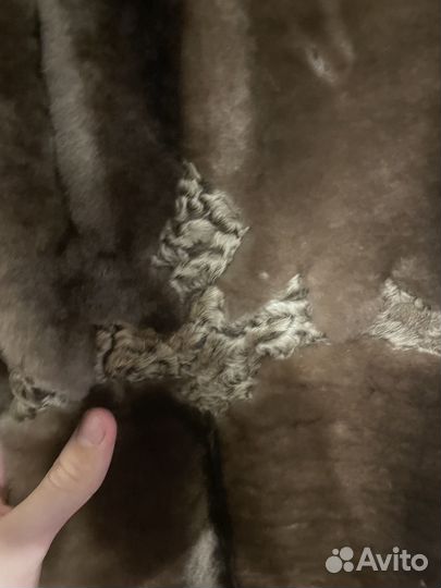 Шуба женская мутон