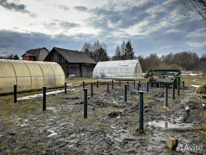 Винтовые сваи / Фунадмент под ключ