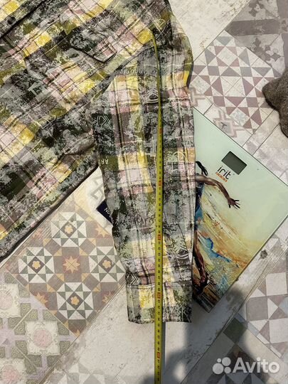 Рубашка в клетку женская 50