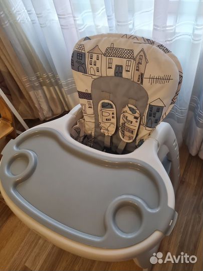 Стул для кормления 2 в 1 babyton city