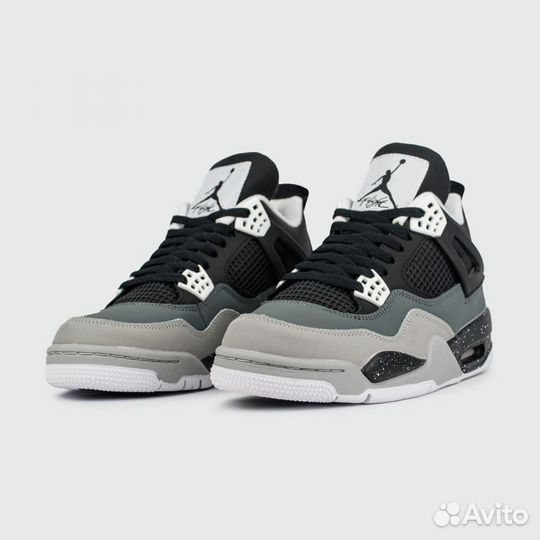 Nike Air Jordan 4 Black Grey new