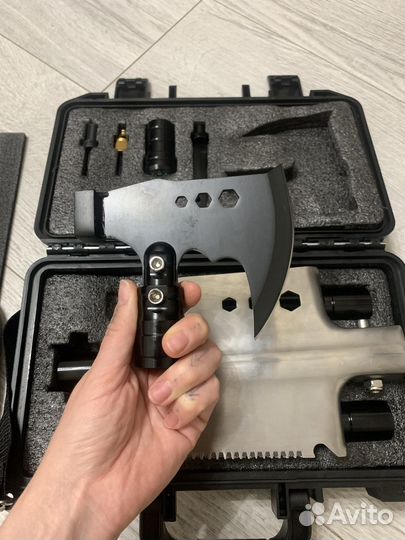 Туристическая лопата многофункциональная