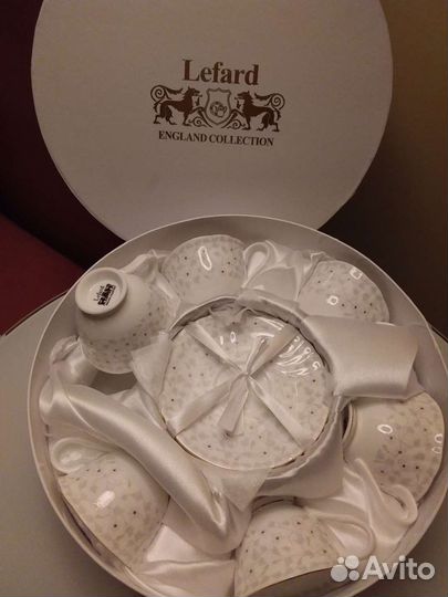 Кофейный набор vivienne. Фарфор Lefard