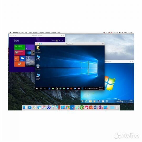 По для MAC OS и OS X Parallels Desktop для MAC v12