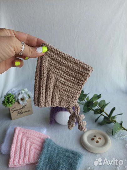 Шапка для кукол, текстильных, интерьерных, Блайз