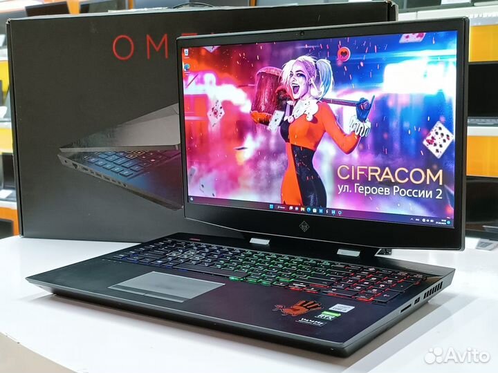 Игровой HP Omen 17.3''144Hz core i5 10th RTX2060