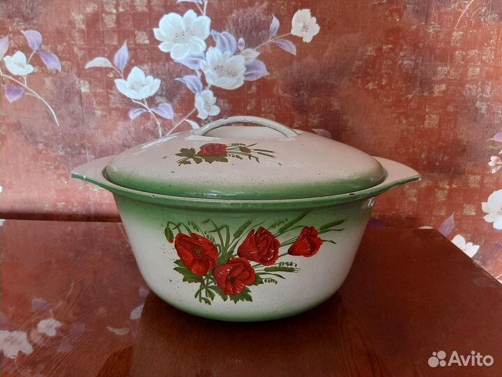 Жаровня чугунная СССР тяжелая